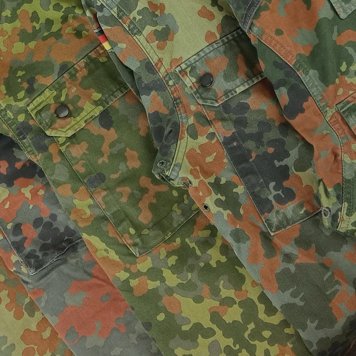 German Flecktarn Parka With Liner - New - German Army Surplus - Parkas