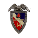 French 14th Parachute Supply Regiment Badge - French Army Surplus - Flags, Badges & Insignia