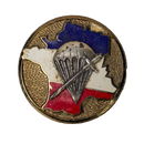 French 1st Shock Parachute Battalion Badge - French Army Surplus - Flags, Badges & Insignia