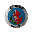 French 2nd Foreign Paratrooper Command and Support Company Badge - French Army Surplus - Flags, Badges & Insignia