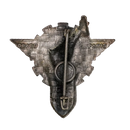 French 420th Paratrooper Command and Support Battalion Badge