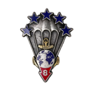 French 8th Marine Infantry Parachute Regiment, High-Altitude Operational Jump Badge