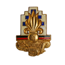 French Foreign Legion 13th Demi Brigade Badge - French Army Surplus - Flags, Badges & Insignia
