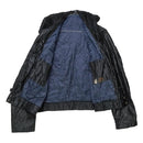 Gerber “Car-Duty” Jacket — Fire Department Issue, Navy Blue with Fur Collar - X Small - Army & Outdoors - Field Jackets