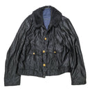 Gerber “Car-Duty” Jacket — Fire Department Issue, Navy Blue with Fur Collar - X Small - Army & Outdoors - Field Jackets