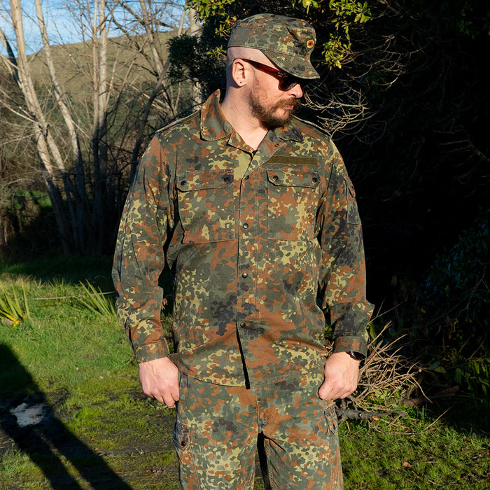 German Flecktarn Shirt - German Army Surplus - Field Shirts
