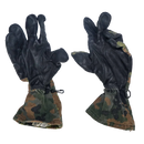 German Army Flecktarn Leather Gloves - 9, Medium, Item 3 - German Army Surplus - Gloves
