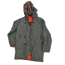 Japan Made N-3B Olive Cold Weather Parka - Small - Army & Outdoors - Parkas