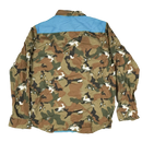 LRG (Lifted Research Group) Wolfland Camo long sleeve button-up shirt. - Army & Outdoors - Field Shirts