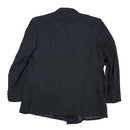 Masonic Knights Black Double-Breasted Coat - XLarge