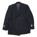 Masonic Knights Black Double-Breasted Coat - XLarge