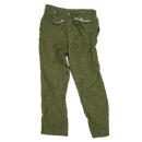 Military Olive Wool Trousers - XSmall - Army & Outdoors - Dress Trousers