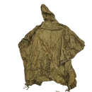 Military Style Coyote Poncho - Army & Outdoors - Rain Jackets