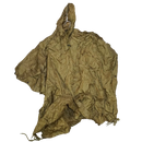 Military Style Coyote Poncho - Army & Outdoors - Rain Jackets