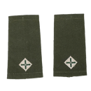 New Zealand Army Second Lieutenant Dacron Rank Slides - New Zealand Army Surplus - Flags, Badges & Insignia