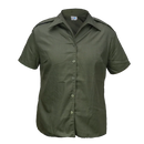 NZ Army Dacron Women's Short Sleeve Service Shirt - New Zealand Army Surplus - Service Shirts