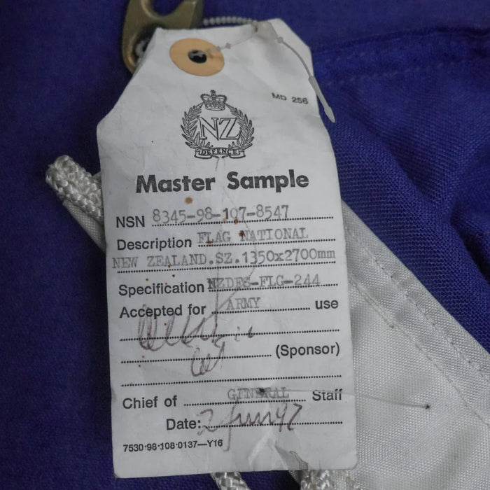 NZDF Master Sample Sewn National Flag