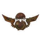Portuguese Paratrooper Jump Wings Badge