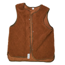Production Made Brown Fleece Vest - Hero "Jepperd", 2XLarge - Film Production Used - Vests