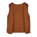 Production Made Brown Fleece Vest - Large, Item 1 - Film Production Used - Vests