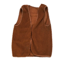 Production Made Brown Fleece Vest - Small, Item 1 - Film Production Used - Vests
