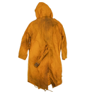 Production Made Yellow Canvas Parka with Hood - Medium, Item 2 - Film Production Used - Parkas