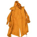 Production Made Yellow Canvas Parka with Hood - Medium, Item 2 - Film Production Used - Parkas