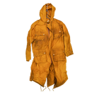 Production Made Yellow Canvas Parka with Hood - Medium, Item 2 - Film Production Used - Parkas