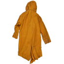 Production Made Yellow Canvas Parka with Hood - X Large