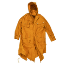 Production Made Yellow Canvas Parka with Hood - XLarge, Item 3 - Film Production Used - Parkas