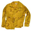 Production Modified US 3 Colour Desert BDU Shirt - Large Regular - Film Production Used - Field Shirts