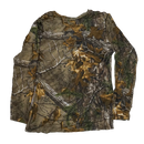 Realtree Women's Camo V-Neck Long Sleeve T-Shirt - Large