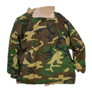 Reversible Woodland and 3 Colour Desert Wet Weather Jacket - XLarge