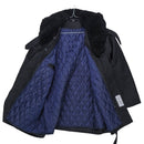 Romanian Naval Academy Womens Black Parka - Medium