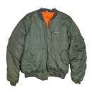 Rothco MA-1 Olive Flight Jacket w/ Boeing Logo - 2XLarge
