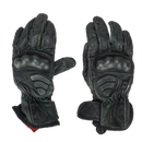 RST  Black Leather Motorcycle Gloves - Small