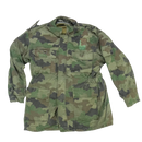 Serbian M93 Woodland Parka w/ Liner, Large - Serbian Army Surplus - Parkas