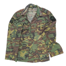 Singapore Armed Forces Woodland Camo Shirt - Small - Singapore Army Surplus - Field Shirts