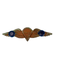 South African Defence Force Basic Parachute Qualification Wing Badge, Item 2 - South African Army Surplus - Flags, Badges & Insignia