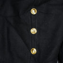 Soviet Navy Wool Overcoat - Small