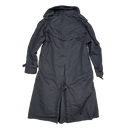 Stafford Black Double Breasted Trench Coat- 40L, Medium