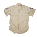 US Air Force 1960s Khaki Short Sleeve Shirt - Small, Item 2 - US Air Force Surplus - Service Shirts