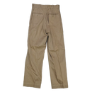 US Army 1940s Khaki Chino Trousers - 30x31, Small - US Army Surplus - Dress Trousers