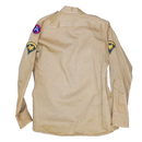 US Army 1946 Pattern Tan Service Shirt - Small - US Army Surplus - Service Shirts