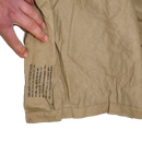 US Army 1950s Khaki Short Sleeve Shirt - Large
