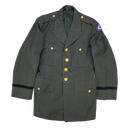US Army 1950s Officers Service Dress Jacket - 38S, Medium