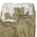 US Army 1970s Khaki Chino Trousers - 32x33, Medium - US Army Surplus - Dress Trousers