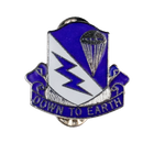 US Army 507th Infantry Regiment Unit Crest Pin