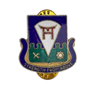 US Army 511th Infantry Regiment Unit Crest Pin