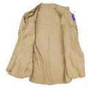 US Army 71st Infantry Division 1950s Khaki Long Sleeve Shirt - Small